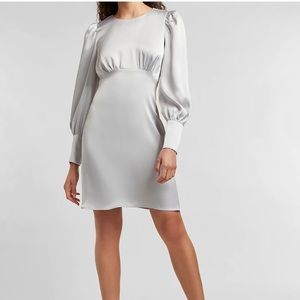 Express satin dress